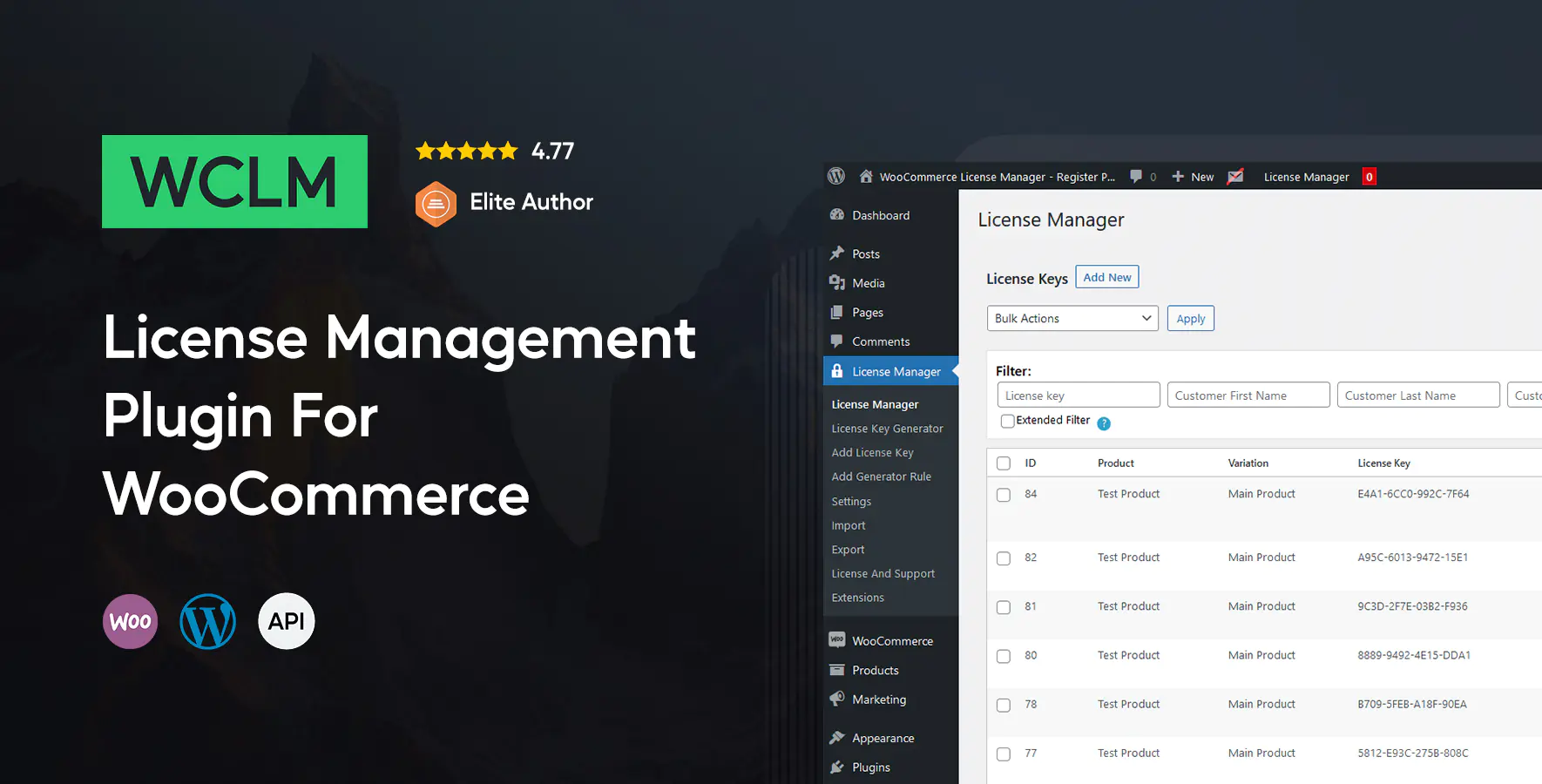 WooCommerce License Manager